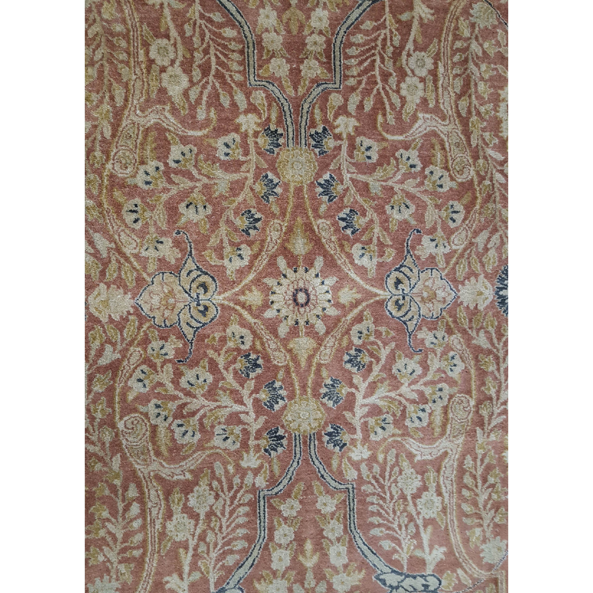 Pacific Maharaja 16229 Rust Beige Traditional Hand Knotted Rug