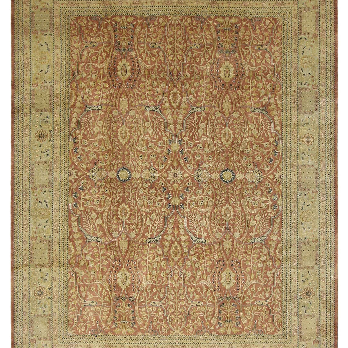 Pacific Maharaja  Rust Beige Traditional