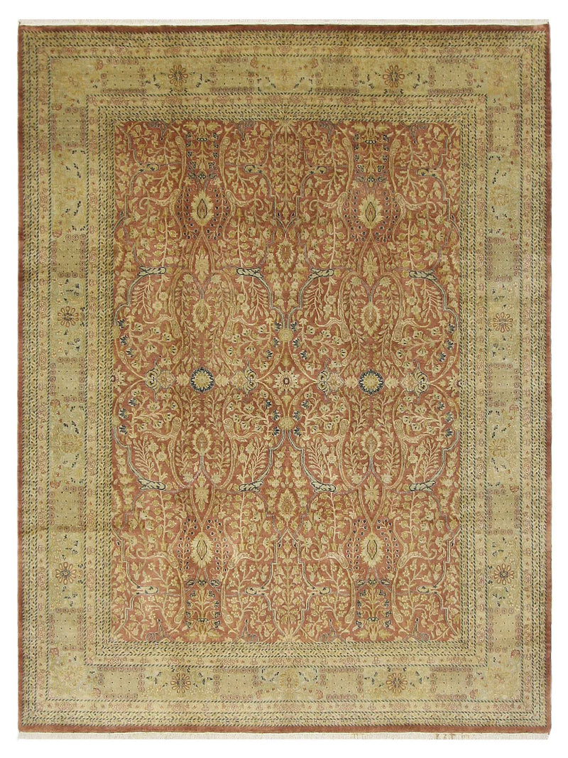 Pacific Maharaja  Rust Beige Traditional