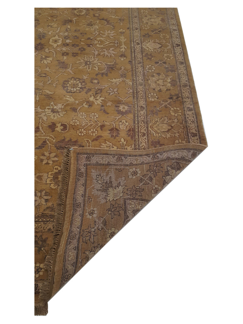 Pacific Maharaja 16230 Gold Gold Traditional Hand Knotted Rug