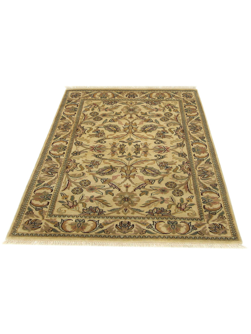 Pacific Royal 16232 Ivory Ivory Traditional Hand Knotted Rug