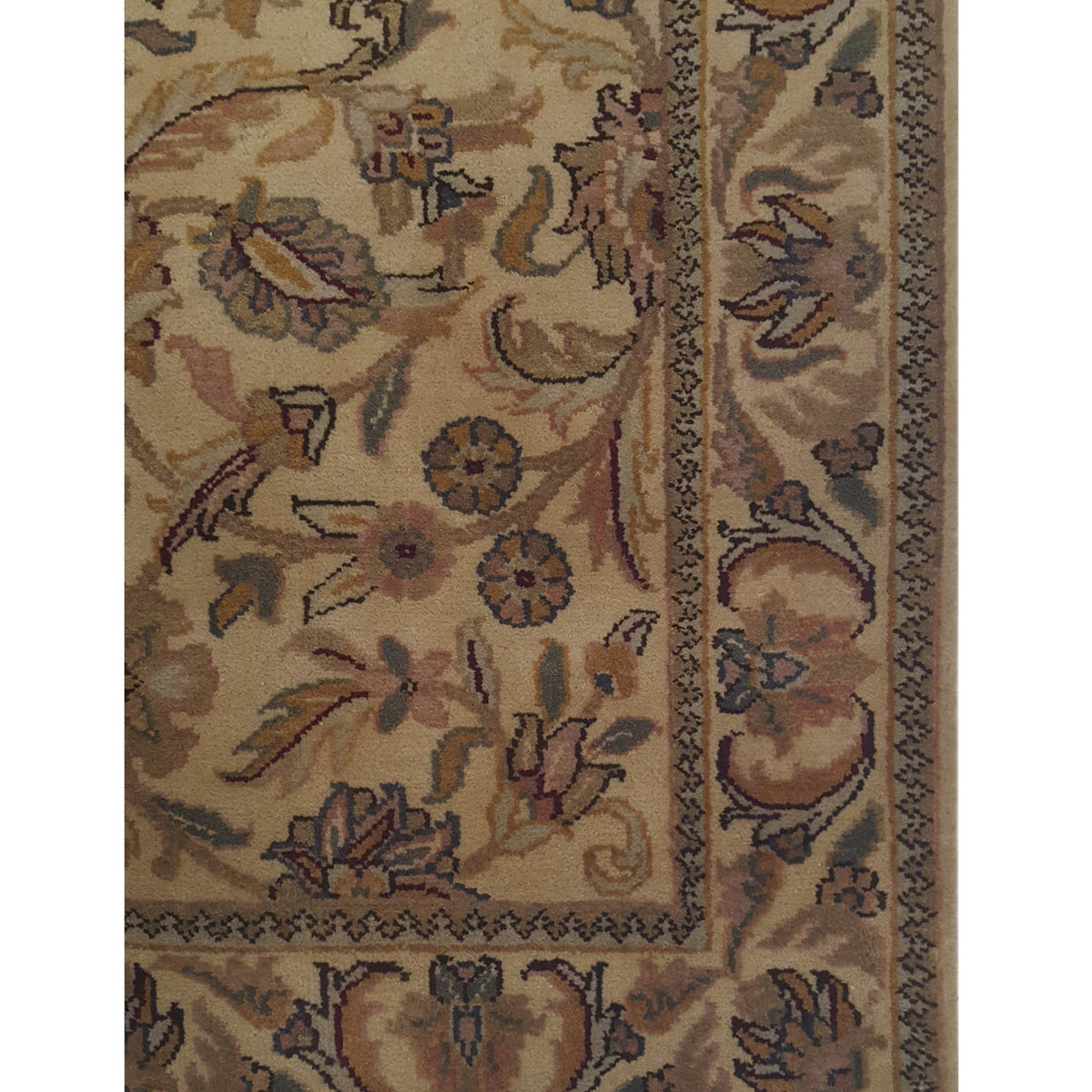 Pacific Royal 16232 Ivory Ivory Traditional Hand Knotted Rug