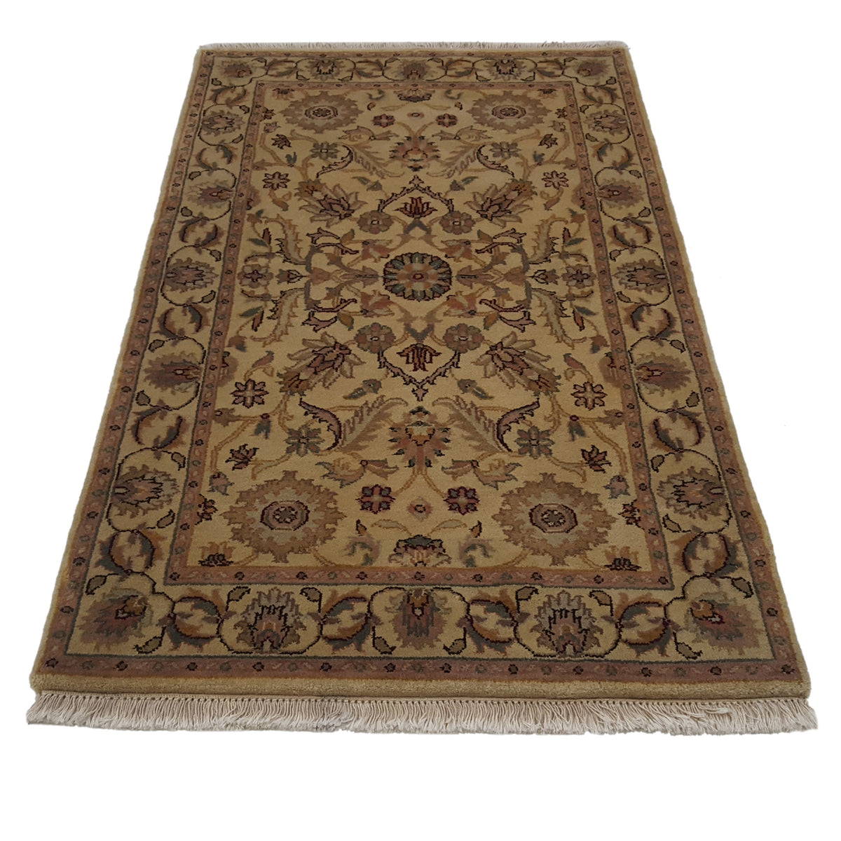 Pacific Loom 16235 Ivory Ivory Traditional Hand Knotted Rug