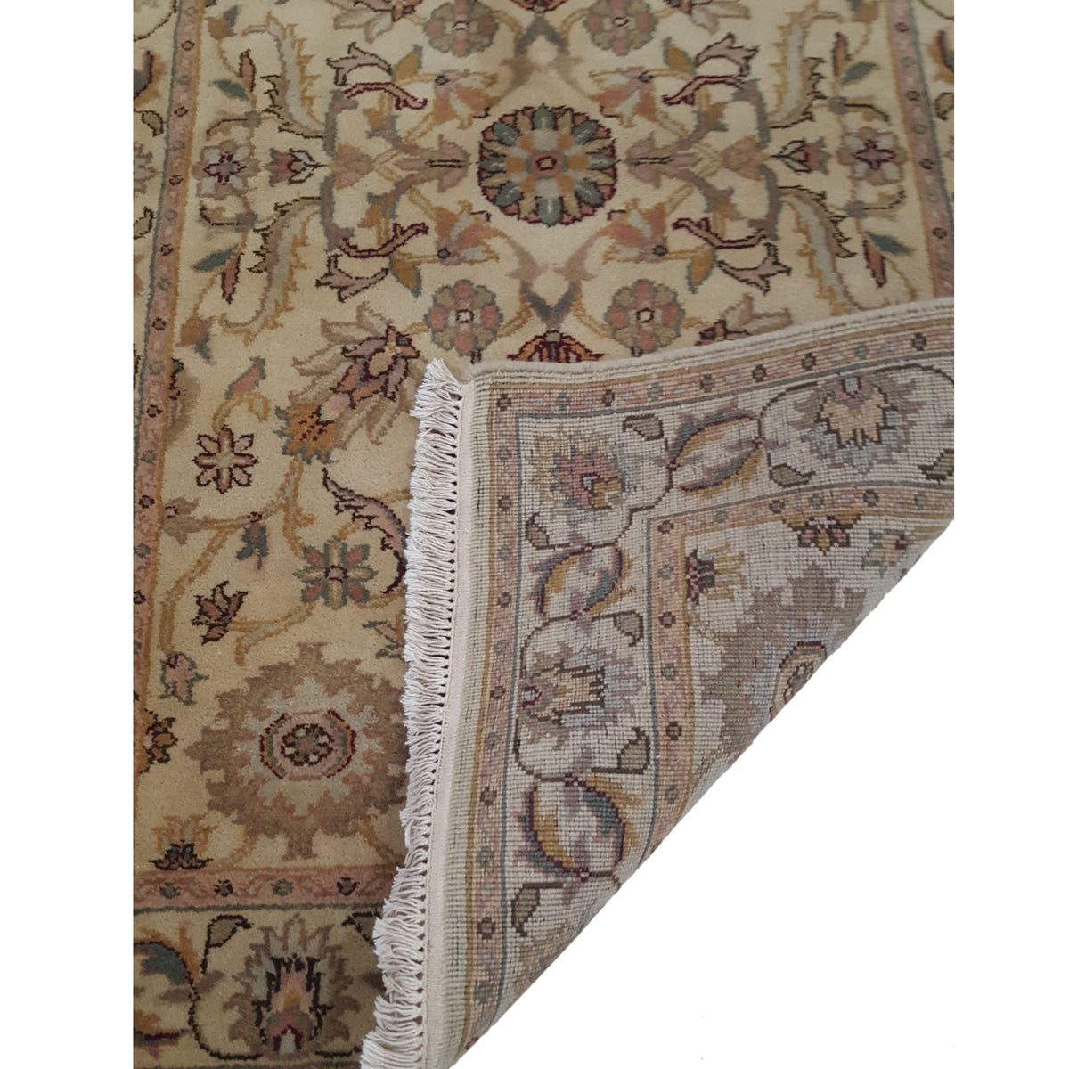 Pacific Loom 16235 Ivory Ivory Traditional Hand Knotted Rug