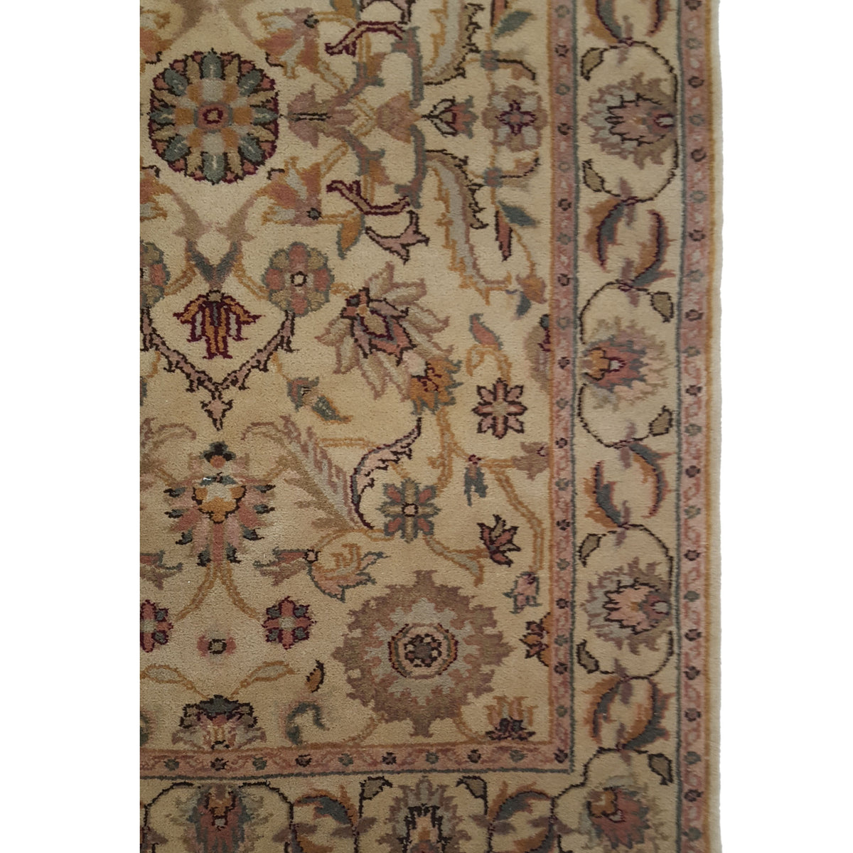 Pacific Loom 16235 Ivory Ivory Traditional Hand Knotted Rug