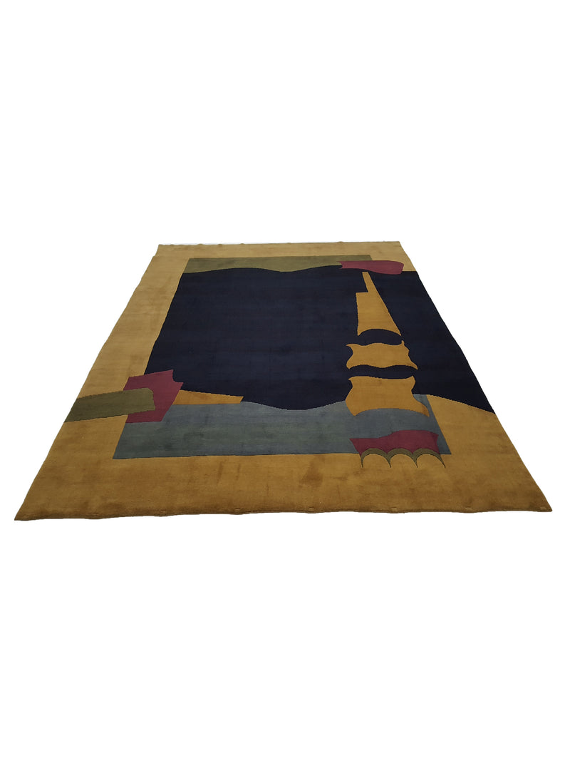 Pacific Tranquality 16239 Multi Multi Modern Hand Knotted Rug