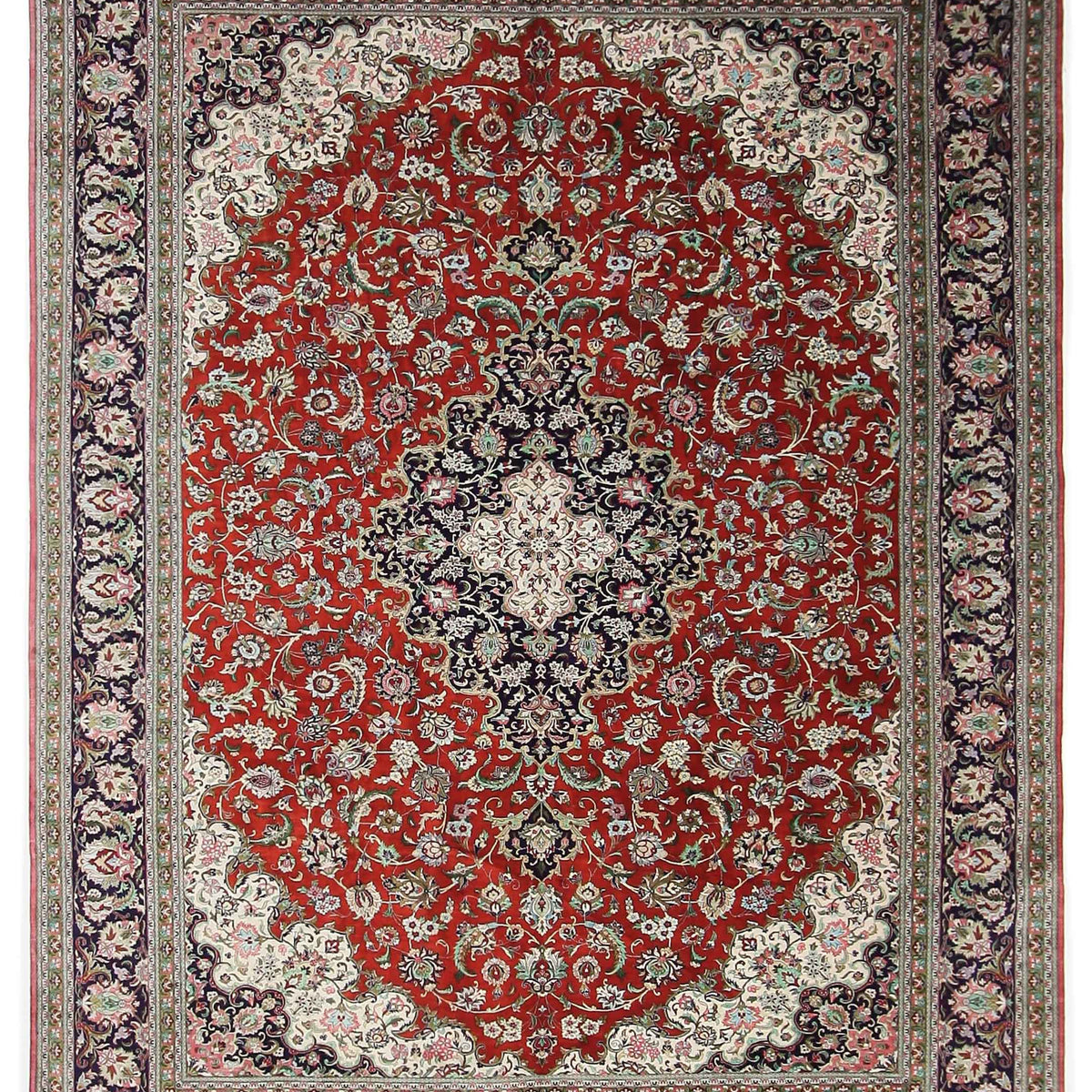 Pacific Qum Silk  Red Indigo Traditional