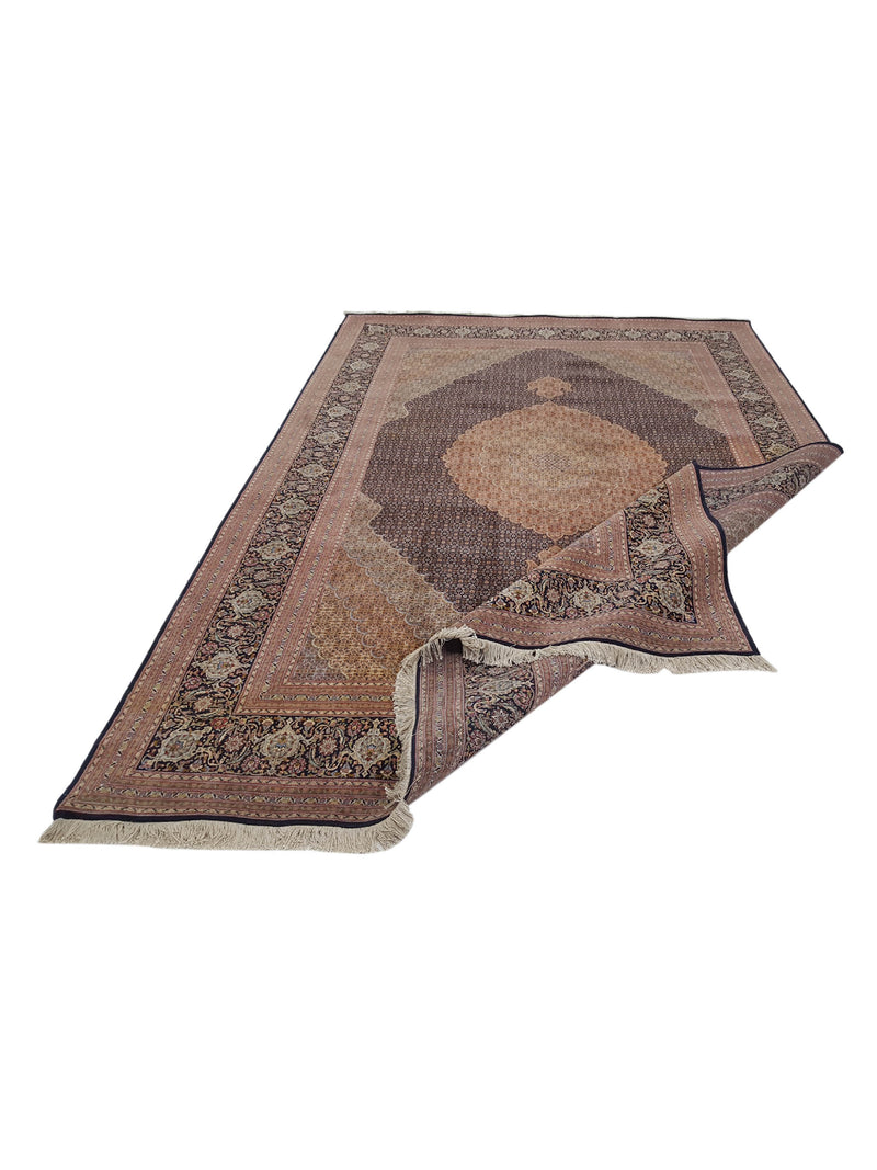 Pacific Tabriz 16264 Brown Brown Traditional Hand Knotted Rug