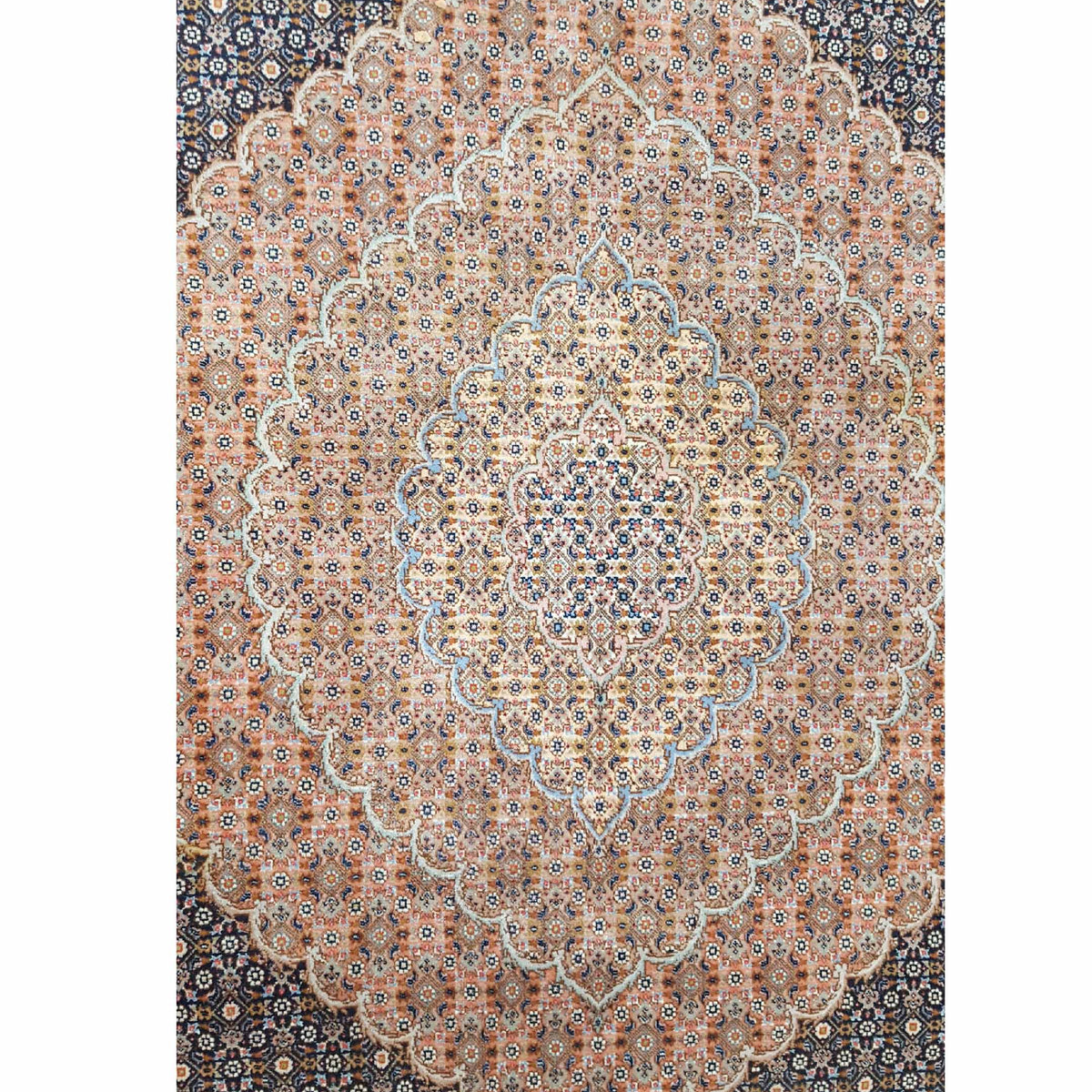 Pacific Tabriz 16264 Brown Brown Traditional Hand Knotted Rug