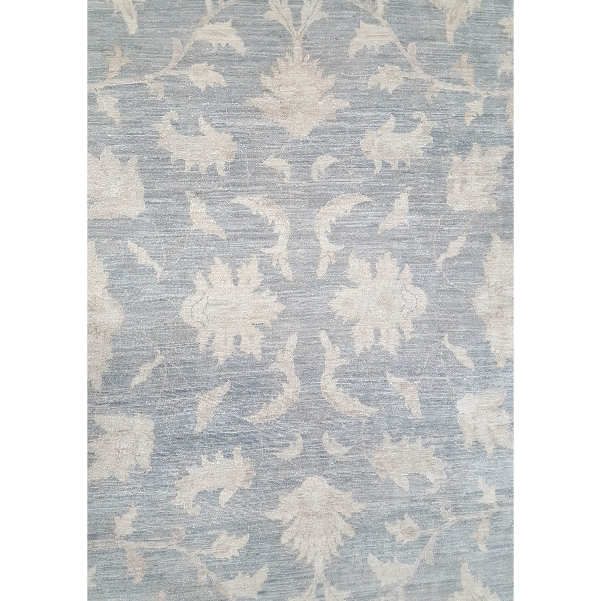 Pacific Ziegler 16628 Grey Beige Transitional Hand Knotted Rug