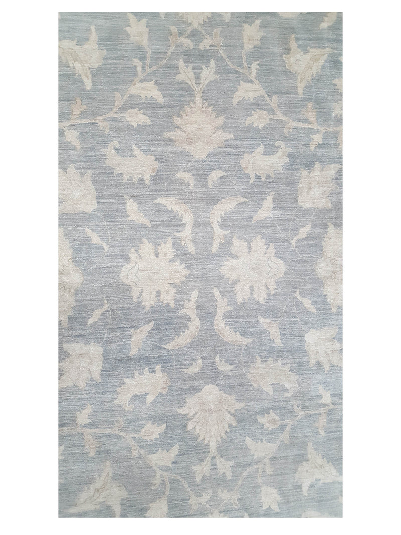Pacific Ziegler 16628 Grey Beige Transitional Hand Knotted Rug