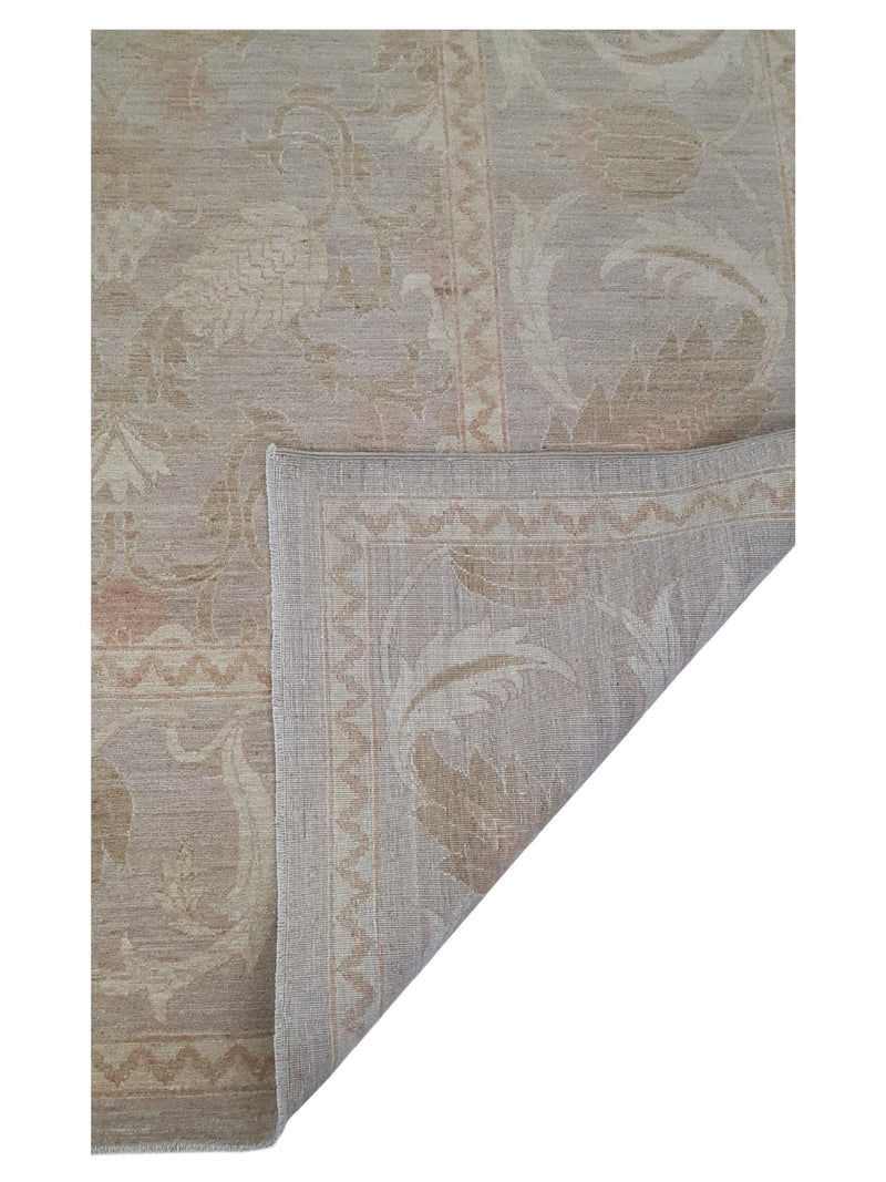 Pacific Tabriz-Pk 16638 Lt.Grey Lt.Brown Transitional Hand Knotted Rug