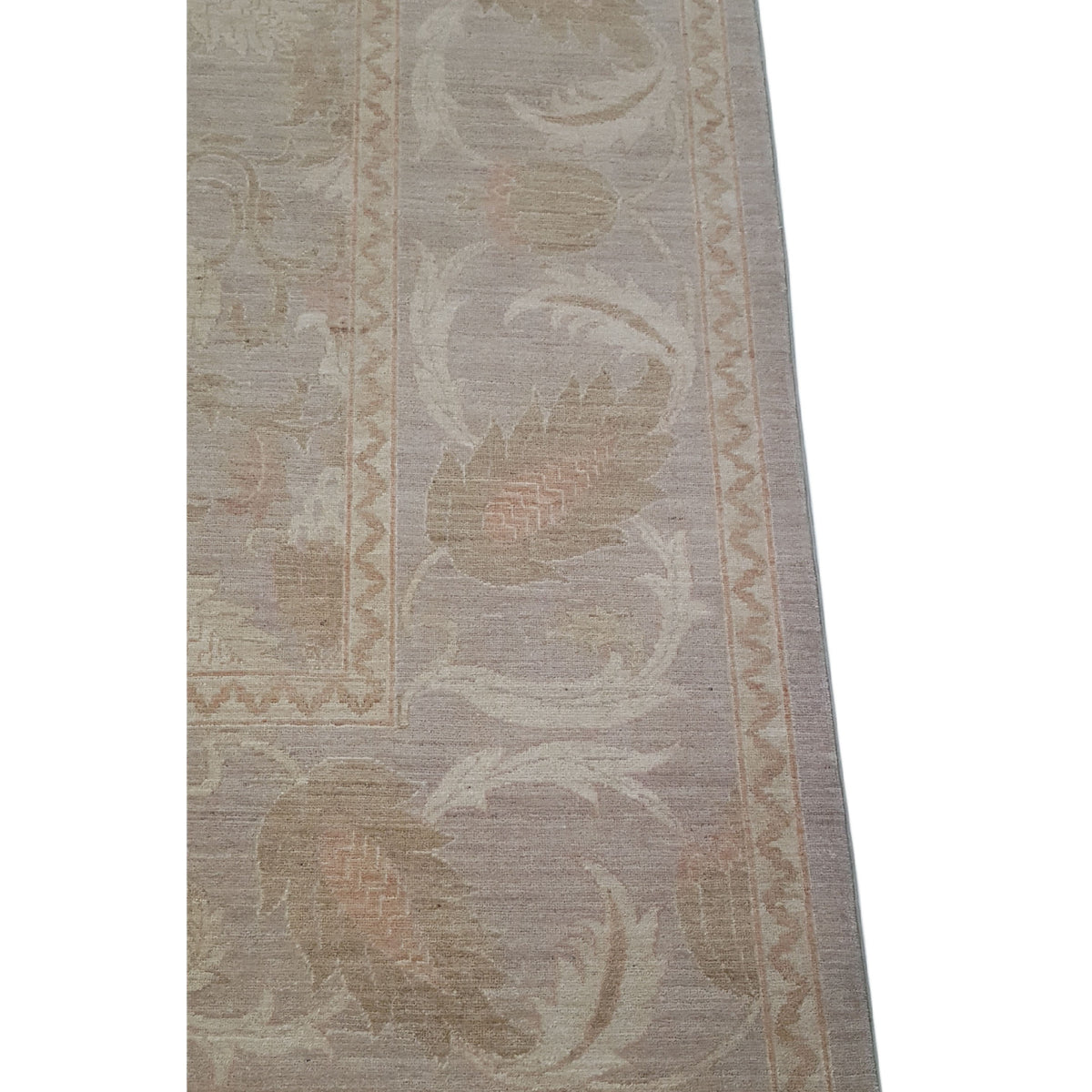 Pacific Tabriz-Pk 16638 Lt.Grey Lt.Brown Transitional Hand Knotted Rug