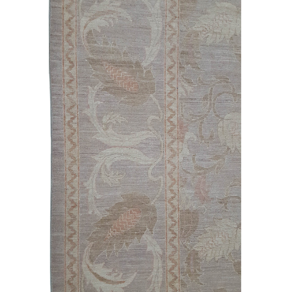 Pacific Tabriz-Pk 16638 Lt.Grey Lt.Brown Transitional Hand Knotted Rug