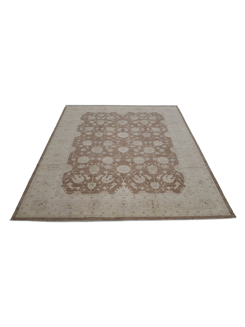Pacific Tabriz-Pk 16646 Lt.Brown Ivory Transitional Hand Knotted Rug