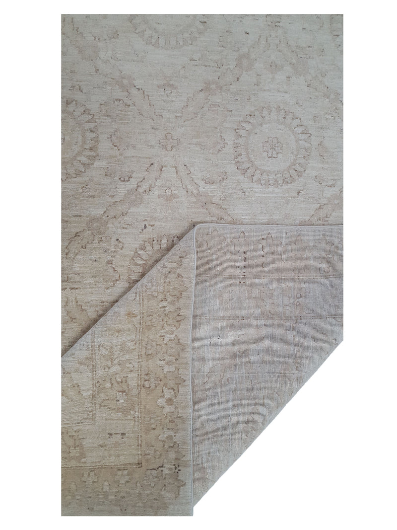 Pacific Tabriz-Pk 16648 Beige Beige Transitional Hand Knotted Rug