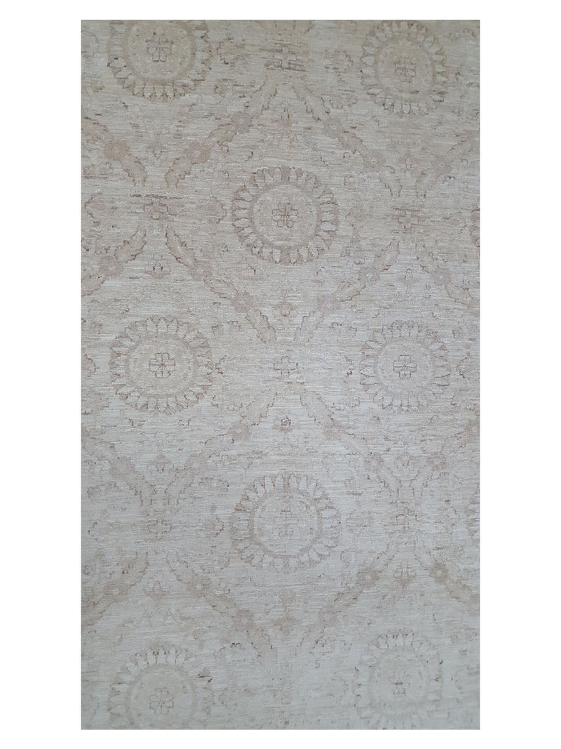 Pacific Tabriz-Pk 16648 Beige Beige Transitional Hand Knotted Rug