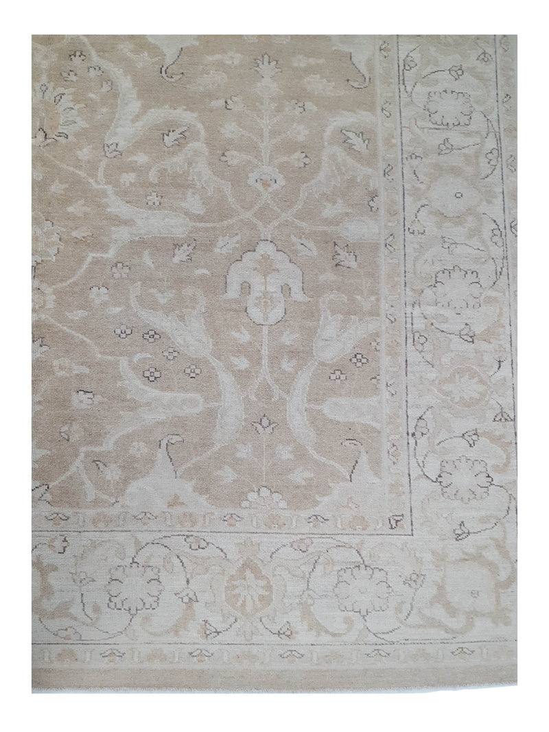 Pacific Farahan 16655 Beige Ivory Traditional Hand Knotted Rug