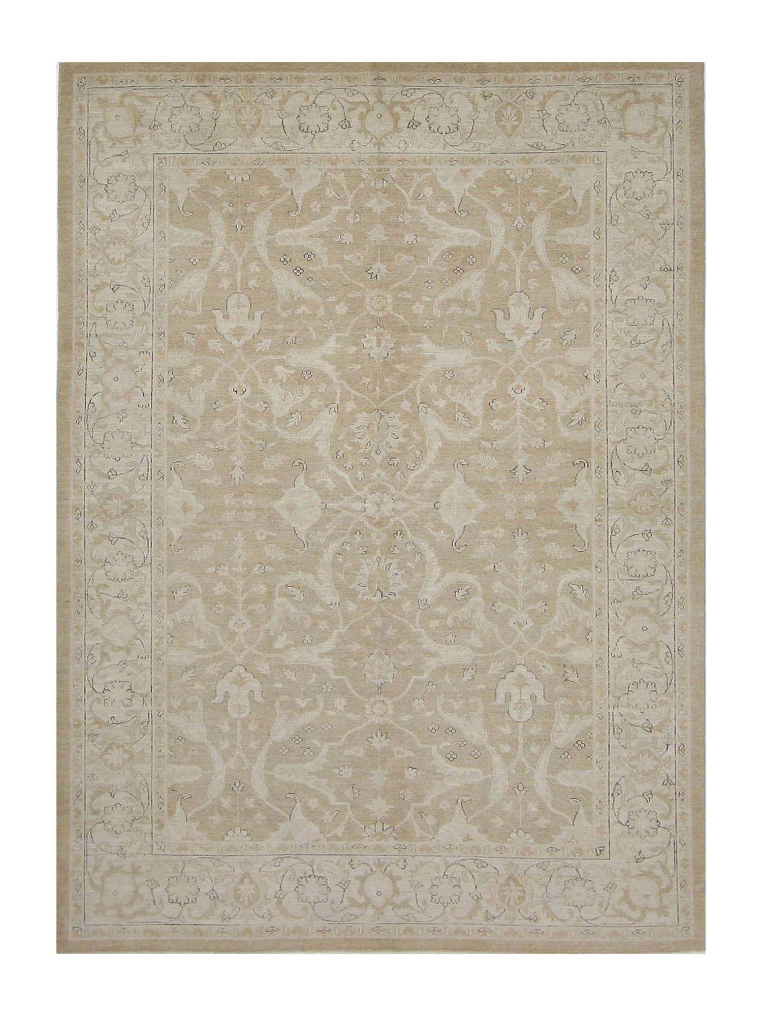 Pacific Farahan  Beige Ivory Traditional