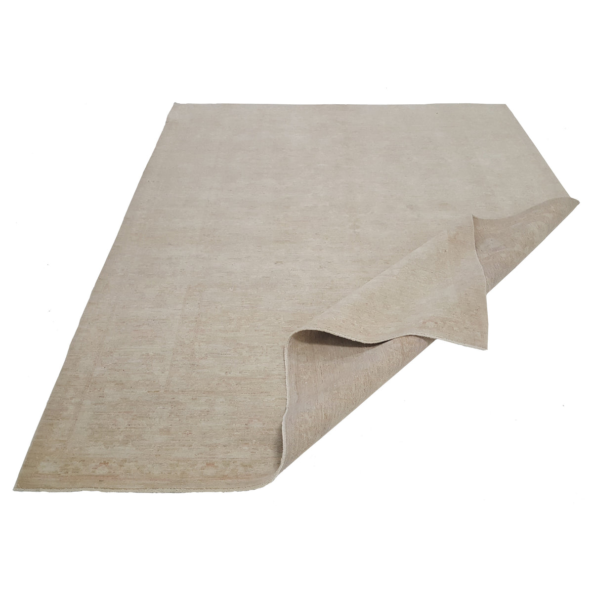 Pacific Tabriz-Pk 16657 Ivory Ivory Transitional Hand Knotted Rug