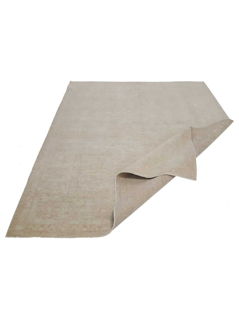 Pacific Tabriz-Pk 16657 Ivory Ivory Transitional Hand Knotted Rug