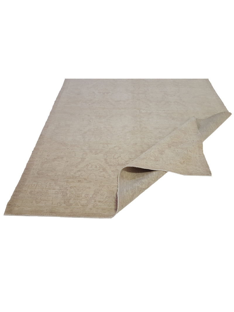 Pacific Tabriz-Pk 16658 Ivory Ivory Transitional Hand Knotted Rug