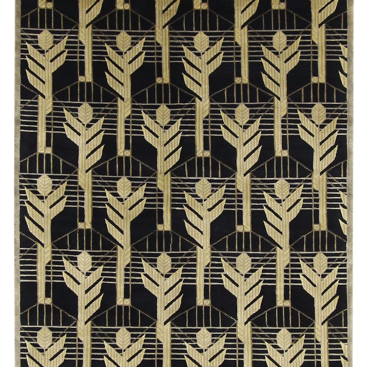 Pacific Nepal Baksh  Black Black Modern