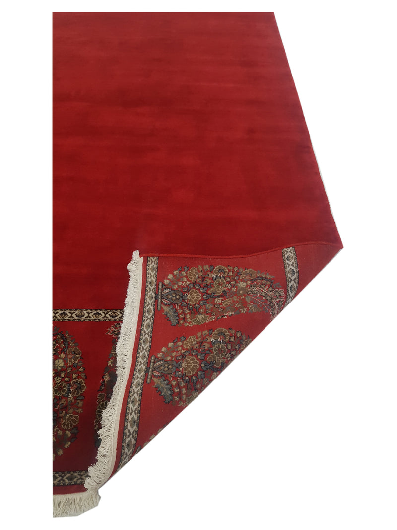 Pacific Paisley 16698 Red Multi Modern Hand Knotted Rug