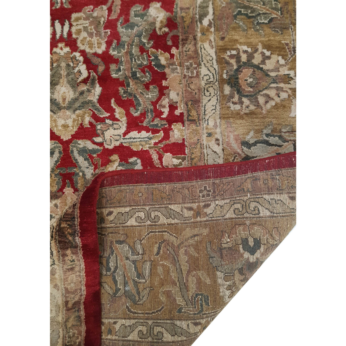 Pacific Jaipur 16699 Red Gold Traditional Hand Knotted Rug