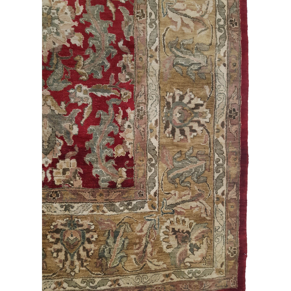 Pacific Jaipur 16699 Red Gold Traditional Hand Knotted Rug