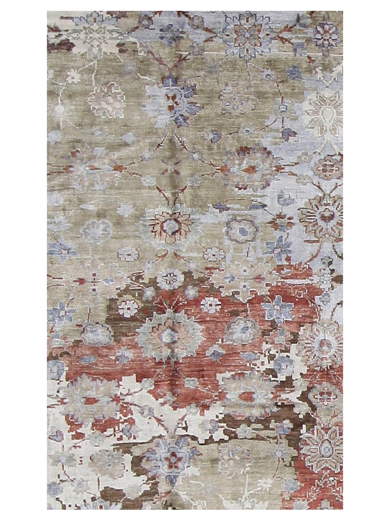 Pacific Everett 16742 Multi Beige Transitional Hand Knotted Rug