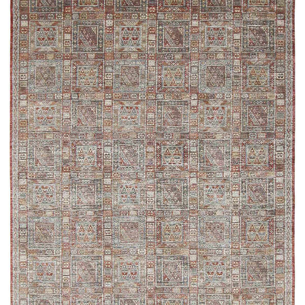 Pacific Bakhtiyari-IN  Rust Grey Traditional