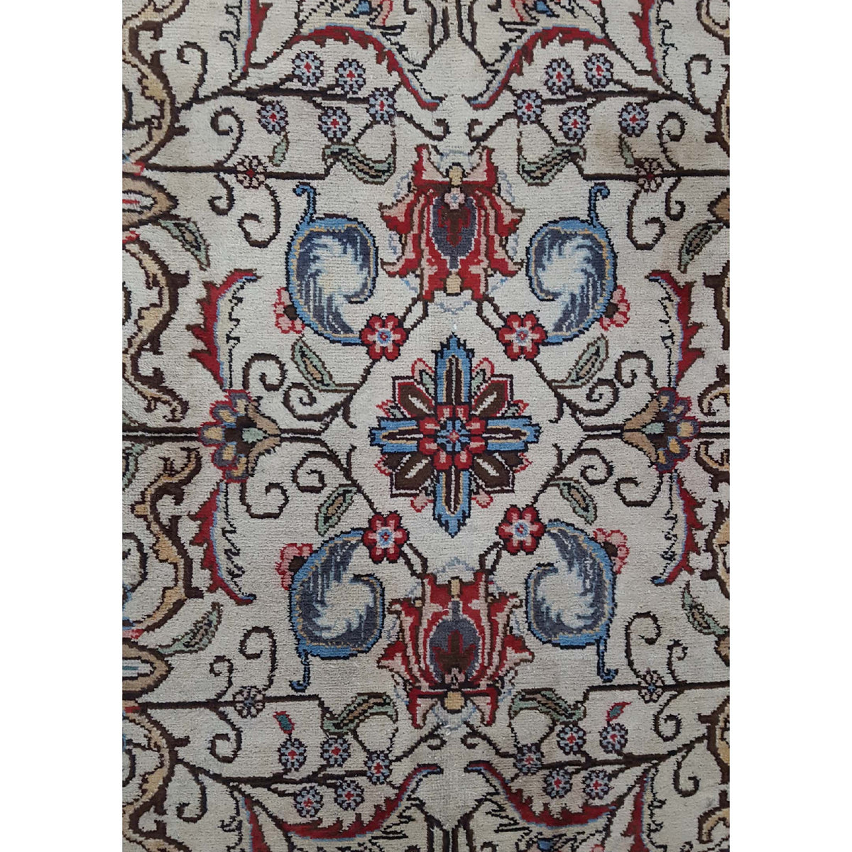 Pacific Tabriz 16824 Beige Beige Traditional Hand Knotted Rug