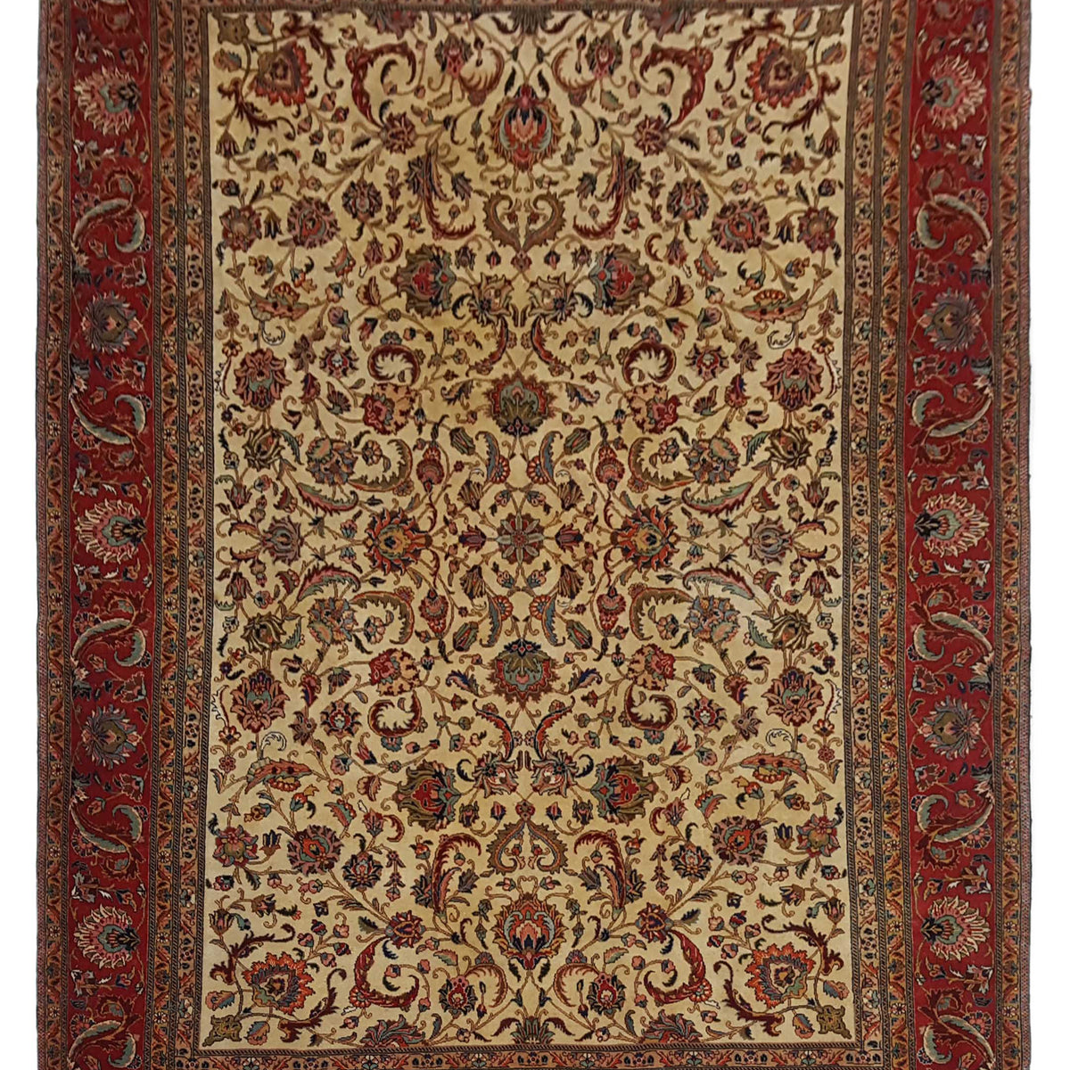 Pacific Tabriz  Beige Red Traditional