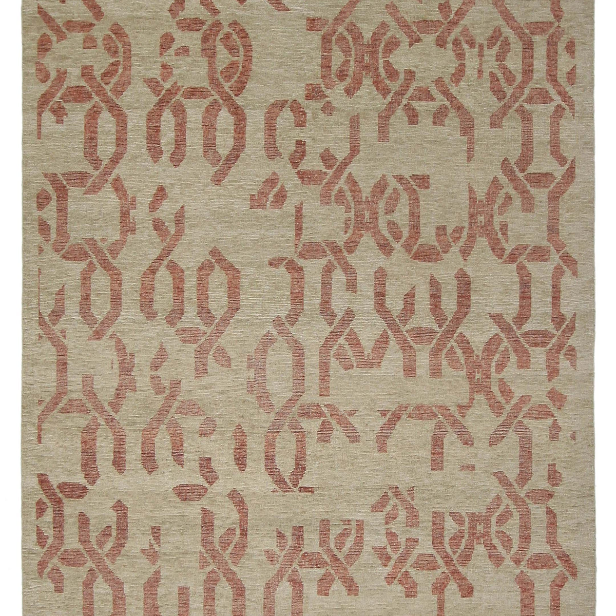 Pacific Water Colors  Beige Red Modern