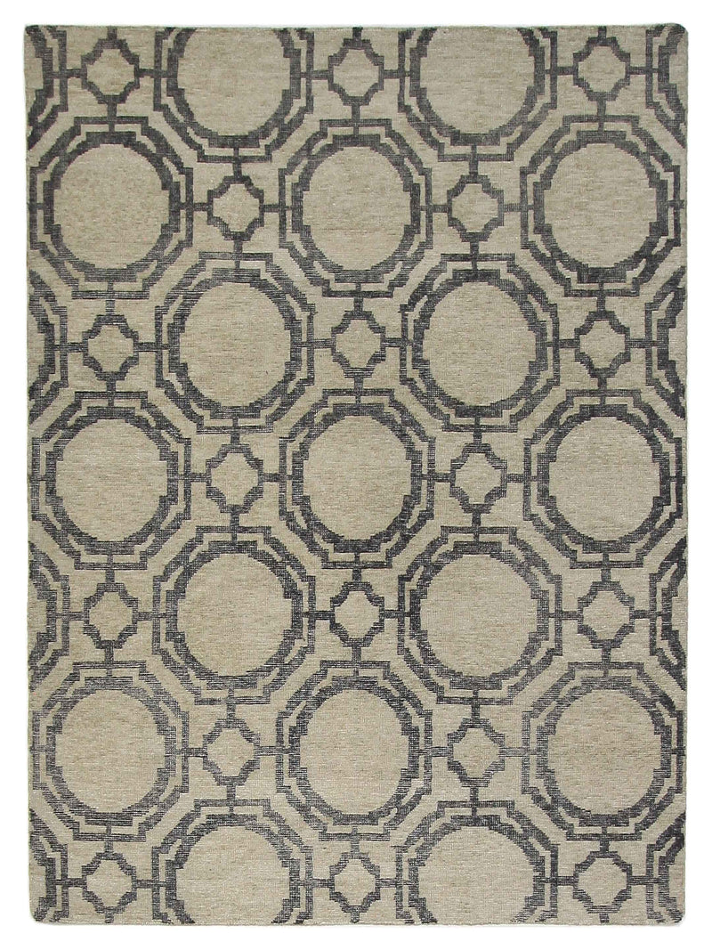 Pacific Water Colors  Beige Charcoal Modern
