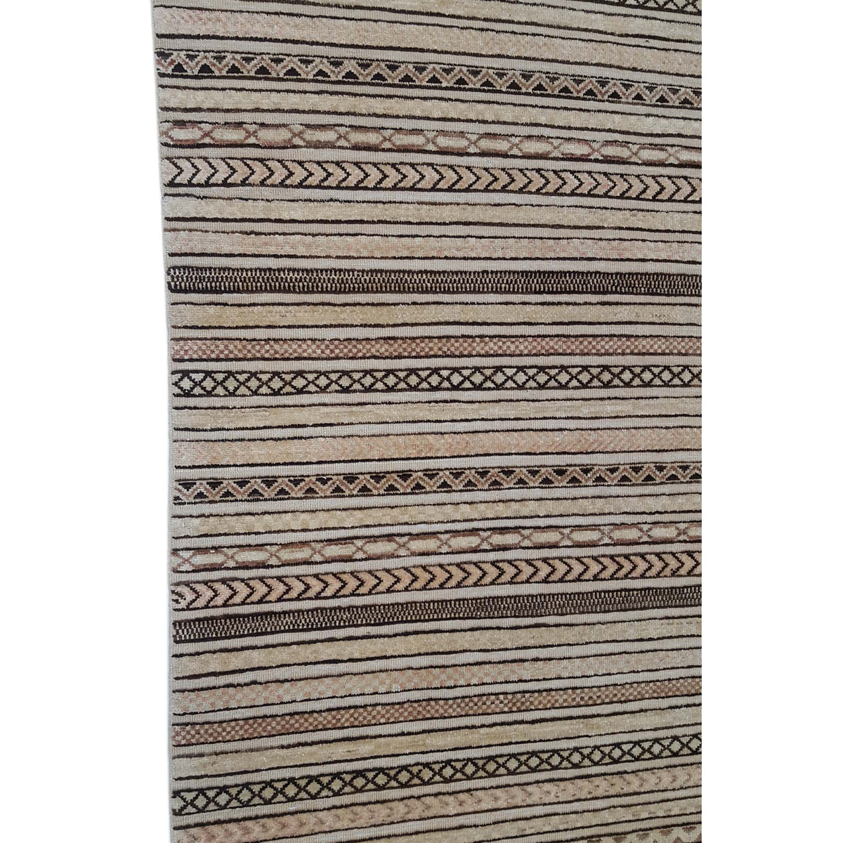 Pacific Modern 17020 Beige Brown Contemporary Hand Knotted Rug