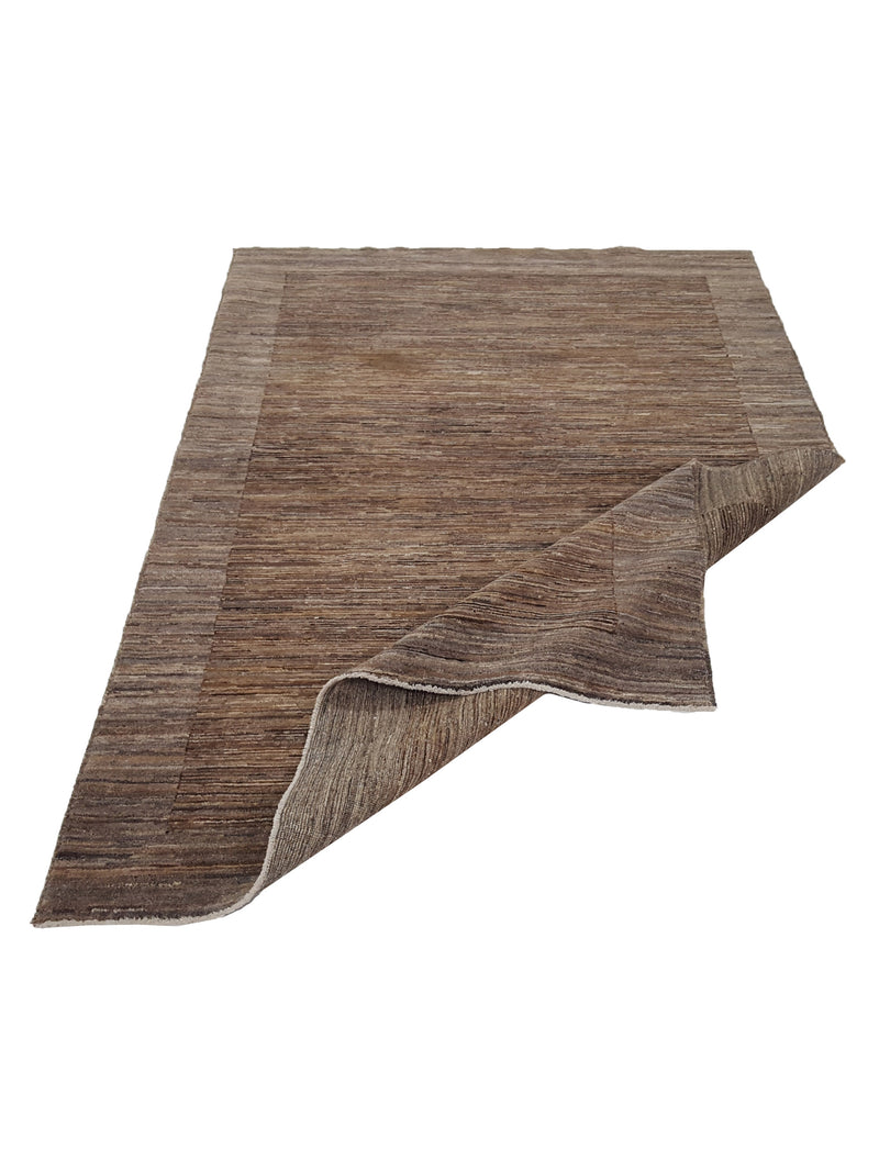 Pacific Modern 17021 Brown Multi Contemporary Hand Knotted Rug