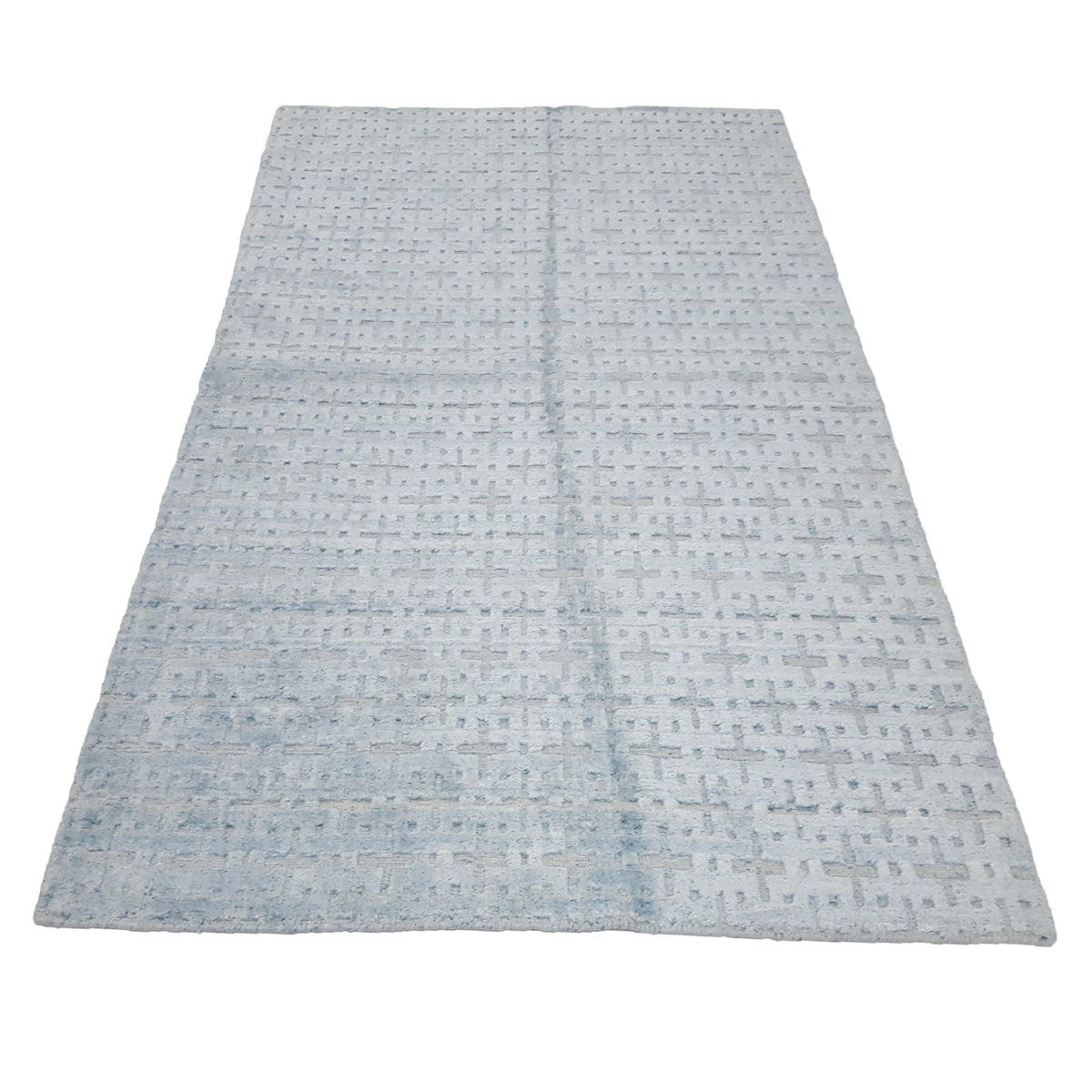 Pacific Modern 17023 Lt.Blue Lt.Blue Contemporary Hand Knotted Rug