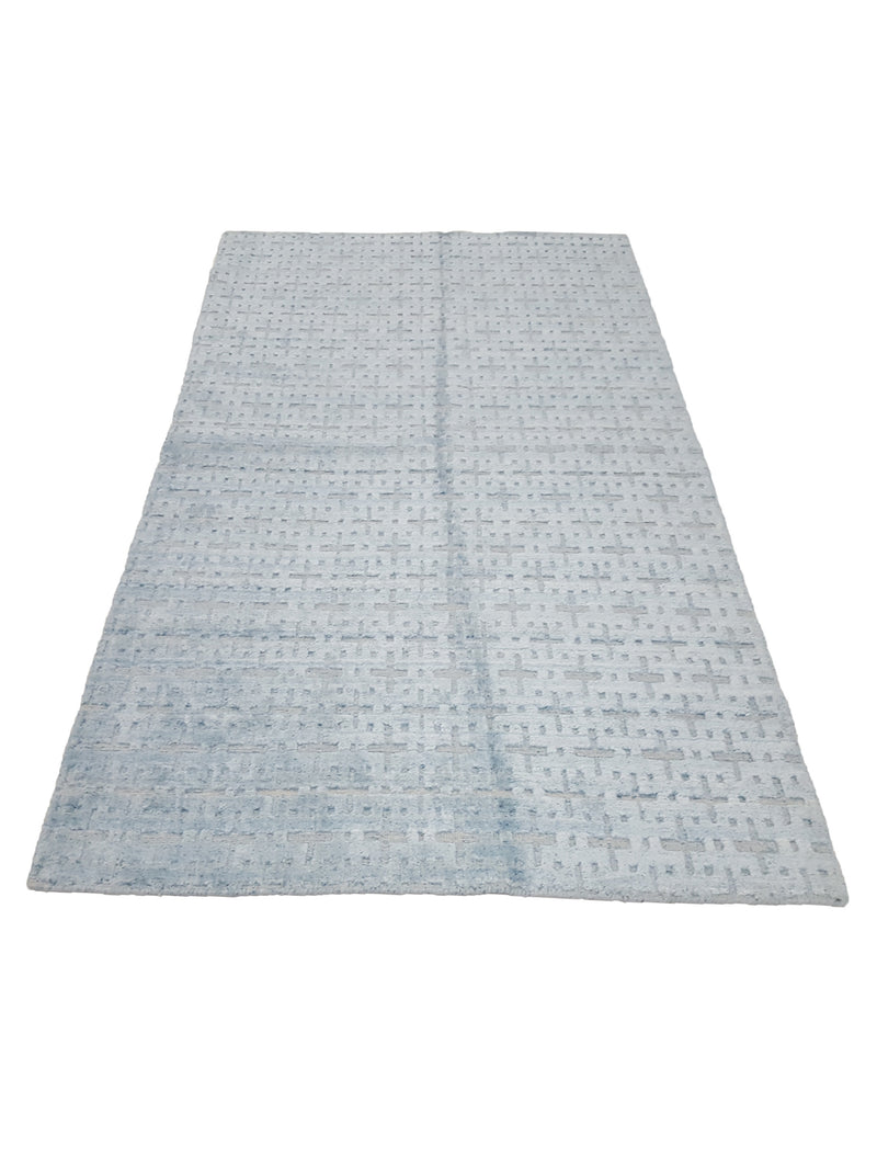 Pacific Modern 17023 Lt.Blue Lt.Blue Contemporary Hand Knotted Rug