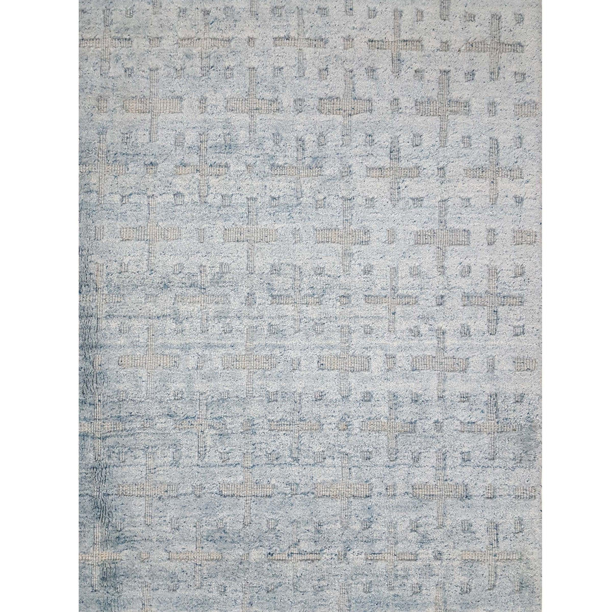 Pacific Modern 17023 Lt.Blue Lt.Blue Contemporary Hand Knotted Rug