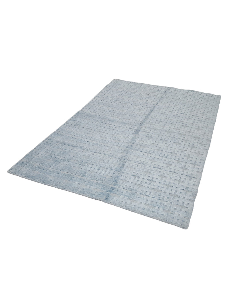 Pacific Modern 17023 Lt.Blue Lt.Blue Contemporary Hand Knotted Rug