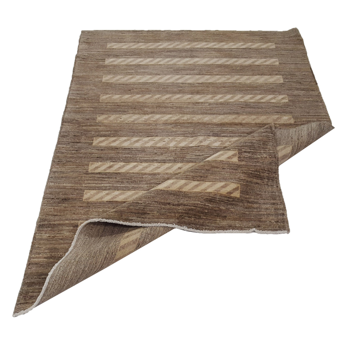 Pacific Modern 17026 Brown Brown Contemporary Hand Knotted Rug