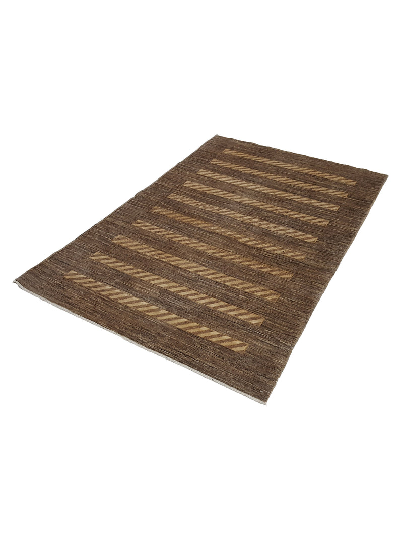 Pacific Modern 17026 Brown Brown Contemporary Hand Knotted Rug