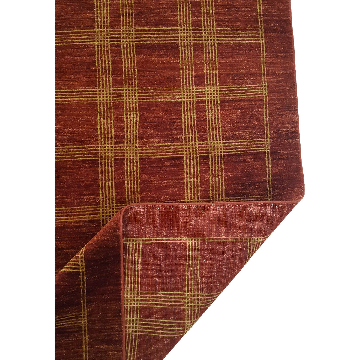 Pacific Modern 17052 Red Red Contemporary Hand Knotted Rug
