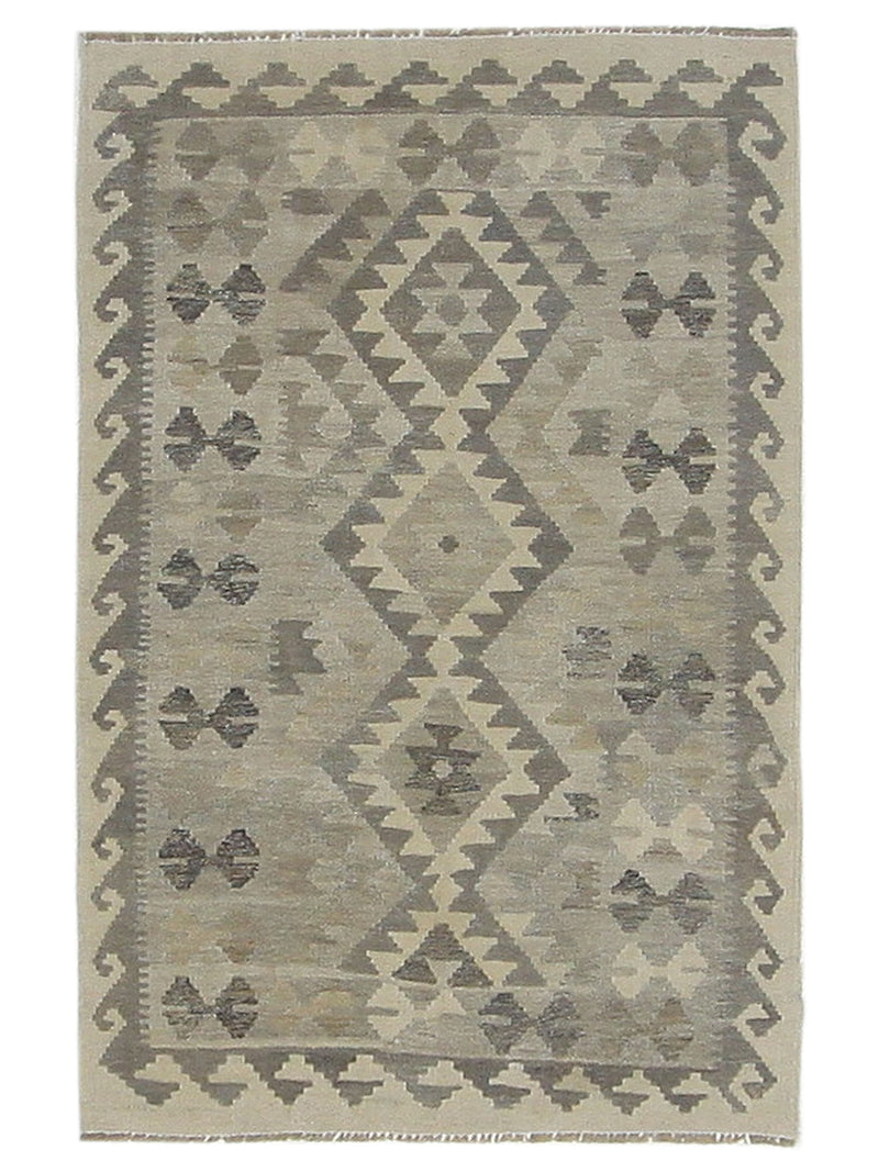Aura Kilim  Grey Grey Kilim