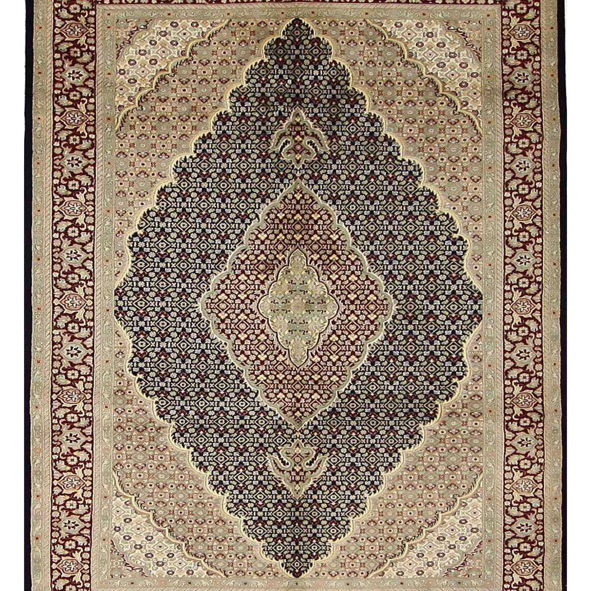 Pacific Tabriz-Pk  Navy Red Traditional