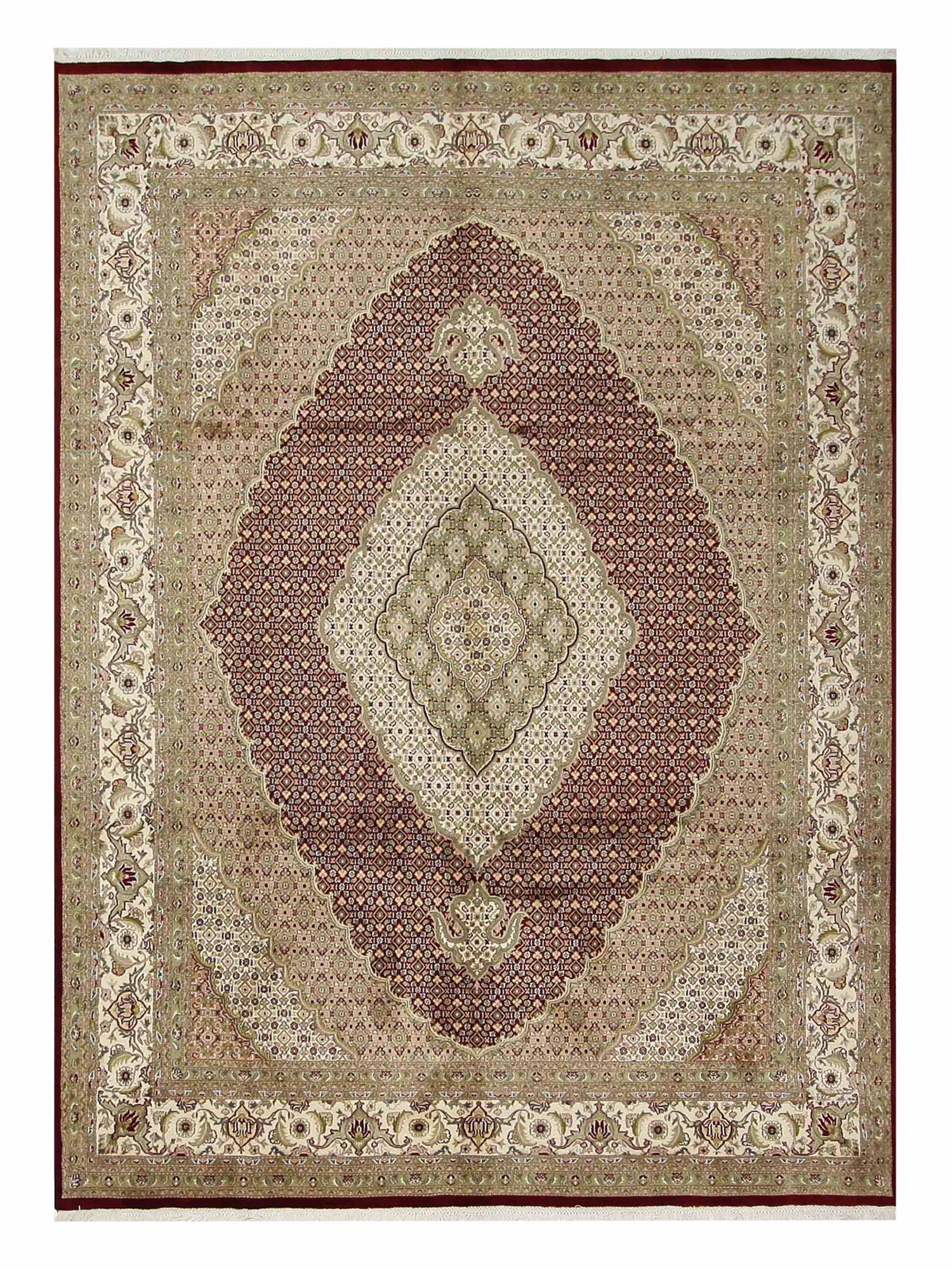 Pacific Tabriz-Pk  Red Ivory Traditional