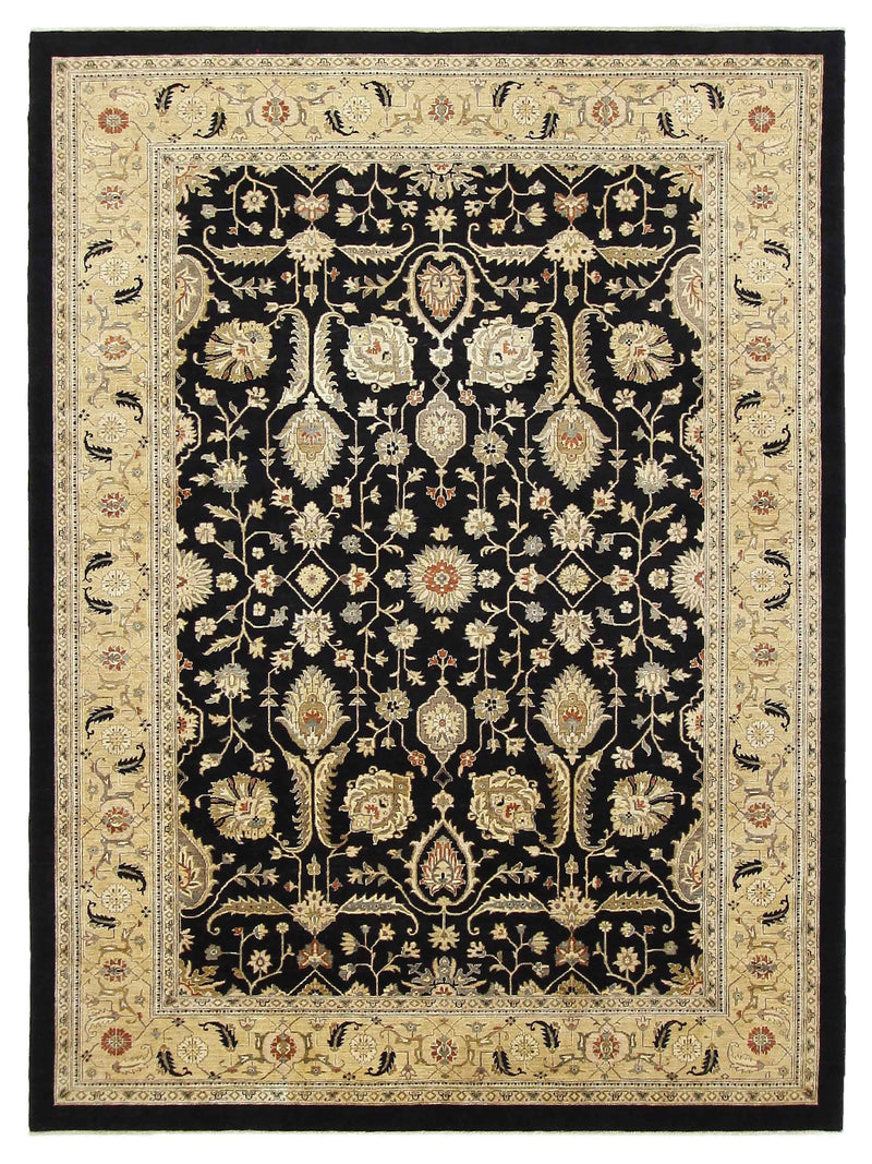 Pacific Farahan  Black Beige Traditional
