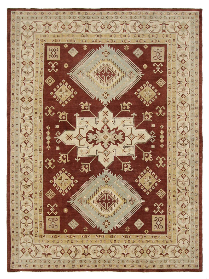 Pacific Kazak  Brown Ivory Traditional